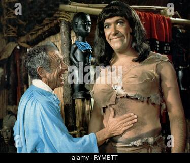 JAMES,BRESSLAW, CARRY ON UP THE JUNGLE, 1970 Stock Photo