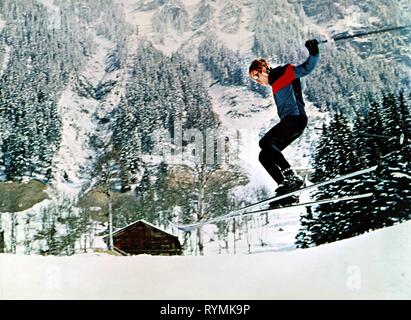 ROBERT REDFORD, DOWNHILL RACER, 1969 Stock Photo