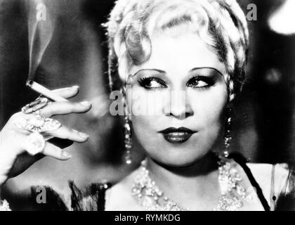 MAE WEST, SHE DONE HIM WRONG, 1933 Stock Photo