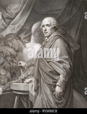 Antonio Canova, 1757 - 1822.  Venetian sculptor. Stock Photo