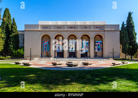 Bridges Auditorium at the Claremont Colleges in Claremont California USA Stock Photo