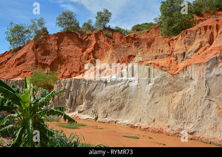 The Fairy Stream (Suoi Tien) in Mui Ne, Binh Thuan Province, Vietnam Stock Photo