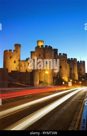 Conwy Castle, North Wales, UK Stock Photo