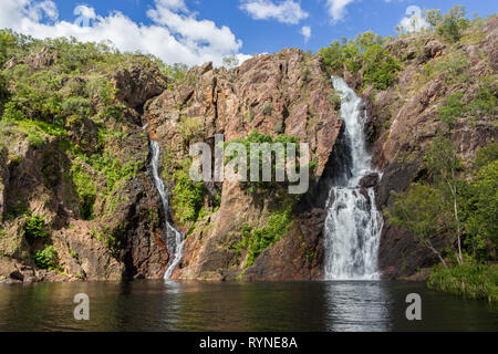 beautiful wangi waterfalls in litchfield national park, northern territory Stock Photo