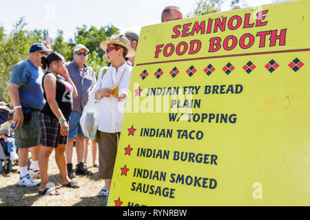 Florida Hendry County,Big Cypress,Seminole Indian Reservation,Billie Swamp Safari,Big Cypress Shootout,annual,family families parent parents child chi Stock Photo