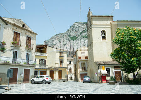 views of Civita village inside the Pollino National Park, Calabria Stock Photo