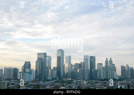 Jakarta Building City View, Cityscapes Stock Photo