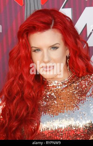 Justina Valentine at the 2019 iHeartRadio Music Awards held at