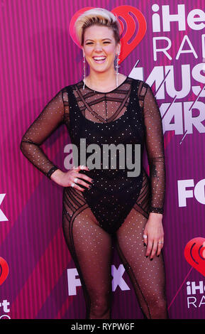 Betty Who at the 2019 iHeartRadio Music Awards held at Microsoft