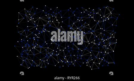 Circles shapes connected vector abstract template Stock Vector