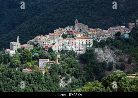 Village de Marciana, Elba Island, Italy. Stock Photo
