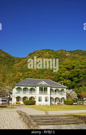 Misumi West Port in Spring, Kumamoto Prefecture, Japan Stock Photo