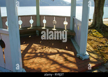 Misumi West Port in Spring, Kumamoto Prefecture, Japan Stock Photo