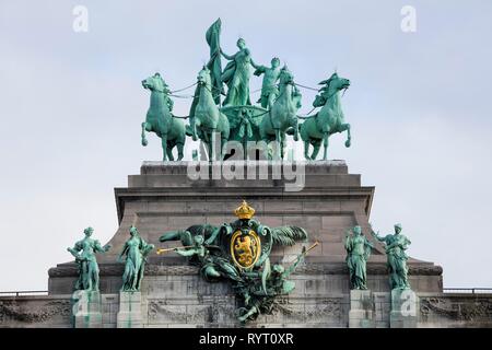 Quadriga, Arc de Triomphe, Brussels, Belgium