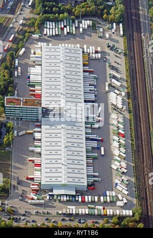 Bursped Logistik, International Logistics Centre, Hamburg, Germany Stock Photo