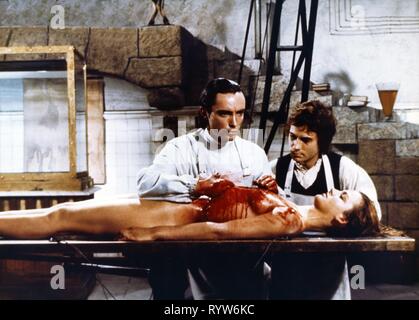 Flesh for Frankenstein Year : 1973 USA / Italy Director : Paul Morrissey, Antonio Margheriti  Udo Kier, Arno Jürging Stock Photo