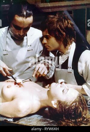 Flesh for Frankenstein Year : 1973 USA / Italy Director : Paul Morrissey, Antonio Margheriti  Udo Kier, Arno Jürging Stock Photo