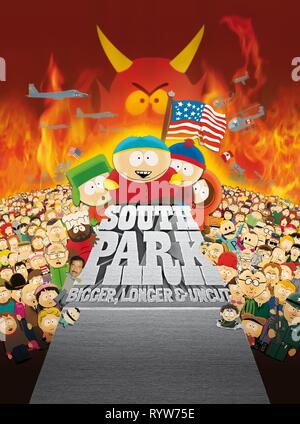 South Park: Bigger Longer and Uncut Year : 1999 USA Director : Trey Parker Animation Poster Stock Photo
