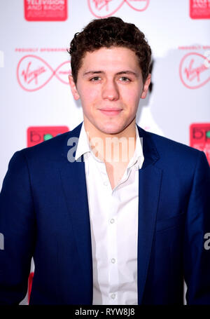 Dylan Llewellyn attends Virgin Media's 42nd Broadcasting Press Guild
