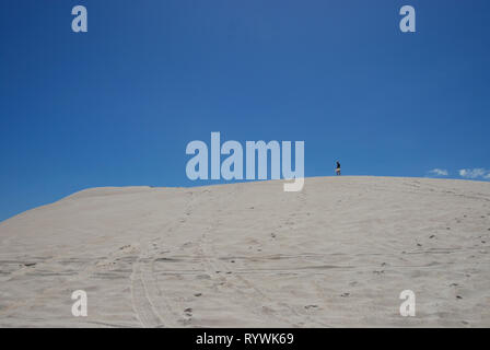 Lancelin, Western Australia, Australia. 21st Mar, 2013. Lancelin Sand Dunes Stock Photo