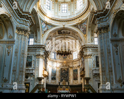 BERGAMO, ITALY - FEBRUARY 25, 2019: patio of seminary Seminario Vescovile  di Bergamo Giovanni XXII on street Via Arena in Upper Town (Citta Alta) of  B Stock Photo - Alamy