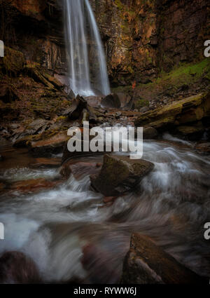 Melincourt riverbed Stock Photo