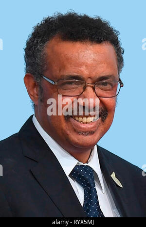 Tedros Adhanom - *03.03.1965: Director General of the World Health Organization WHO since 2017 with seat in Geneva. Stock Photo