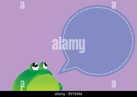 Vector illustration with free space for text (messages, greetings, wishes). Editable layered illustration. Stock Vector
