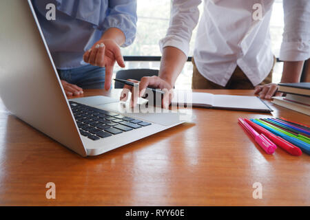 student tutoring teaching learning education concept Stock Photo