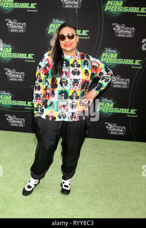 Disney Channel's Original Movie 'Kim Possible' Premiere Screening at the TV Academy on February 12, 2019 in North Hollywood, CA  Featuring: Raven-Symone Where: North Hollywood, California, United States When: 13 Feb 2019 Credit: Nicky Nelson/WENN.com Stock Photo