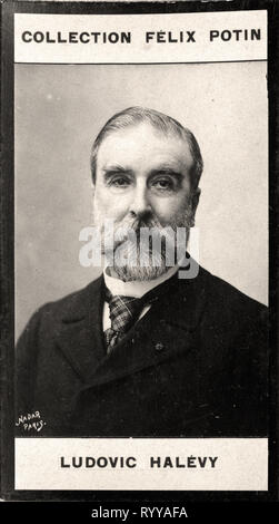Photographic Portrait Of Halvy   From Collection Félix Potin, Early 20th Century Stock Photo