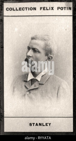 Photographic Portrait Of Stanley   From Collection Félix Potin, Early 20th Century Stock Photo