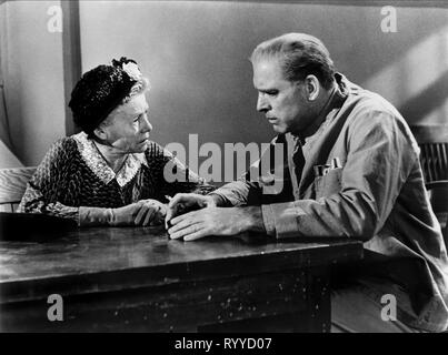 RITTER,LANCASTER, THE BIRDMAN OF ALCATRAZ, 1962 Stock Photo