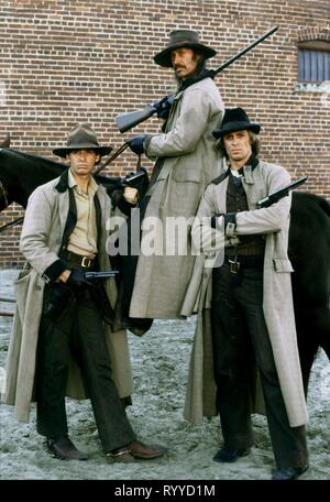 CARRADINE,CARRADINE,CARRADINE, THE LONG RIDERS, 1980 Stock Photo