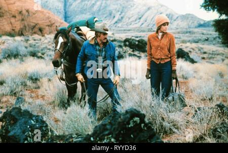 REDFORD,FONDA, THE ELECTRIC HORSEMAN, 1979 Stock Photo