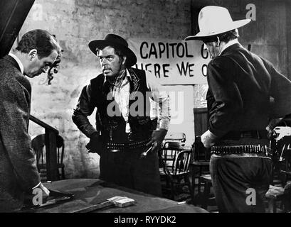 STEWART,MARVIN,WAYNE, THE MAN WHO SHOT LIBERTY VALANCE, 1962 Stock Photo