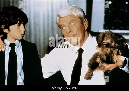 ROBINS,GRAVES, AIRPLANE II: THE SEQUEL, 1982 Stock Photo