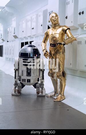 1977 Topps Star Wars #118 R2-D2 And C-3PO NM/MT | eBay