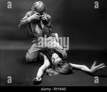 DAVID HEMMINGS, VERUSCHKA VON LEHNDORFF, BLOW-UP, 1966 Stock Photo