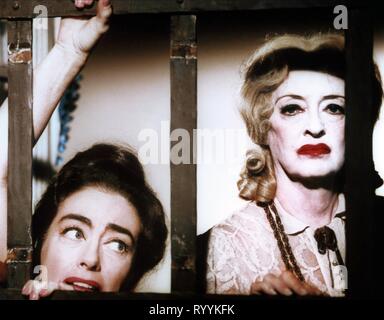 JOAN CRAWFORD, BETTE DAVIS, WHAT EVER HAPPENED TO BABY JANE?, 1962 Stock Photo