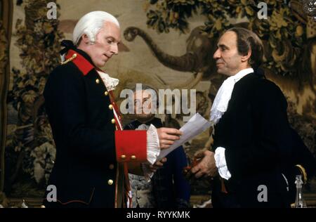 JEFFREY JONES, F. MURRAY ABRAHAM, AMADEUS, 1984 Stock Photo