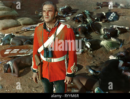 STANLEY BAKER, ZULU, 1964 Stock Photo