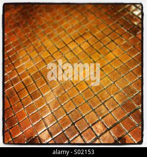 Tiled floor Stock Photo