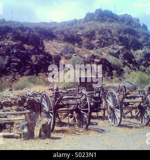 Western Town, Sioux City, Gran Canaria Stock Photo