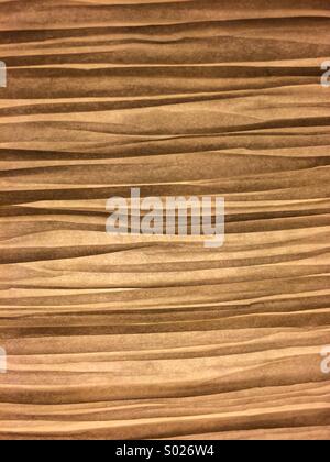 Crinkled paper background Stock Photo