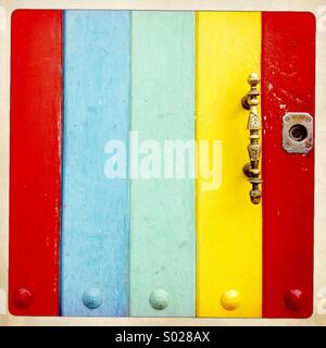 colored door Stock Photo