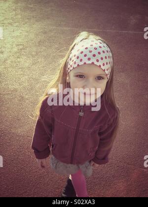 Little girl portrait Stock Photo