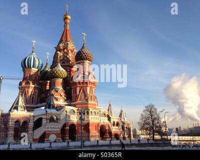 St. Basil's Cathedral, Moscow, Russia. Stock Photo