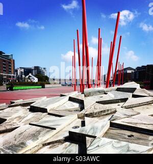 Grand Canal Dock Dublin Ireland Stock Photo