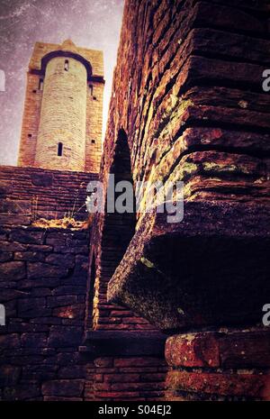 Pigeon Tower at Rivington in Lsncashire Stock Photo